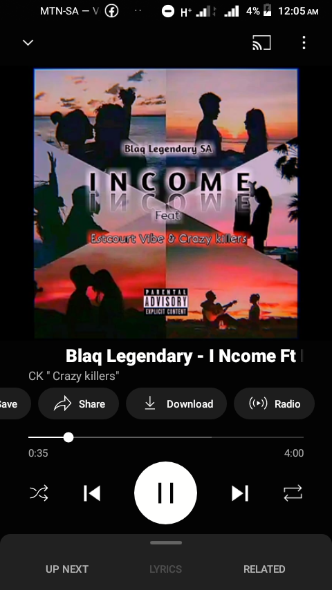 INCOME - Blaq Legendary x Crazy killers x Estcourt vibe