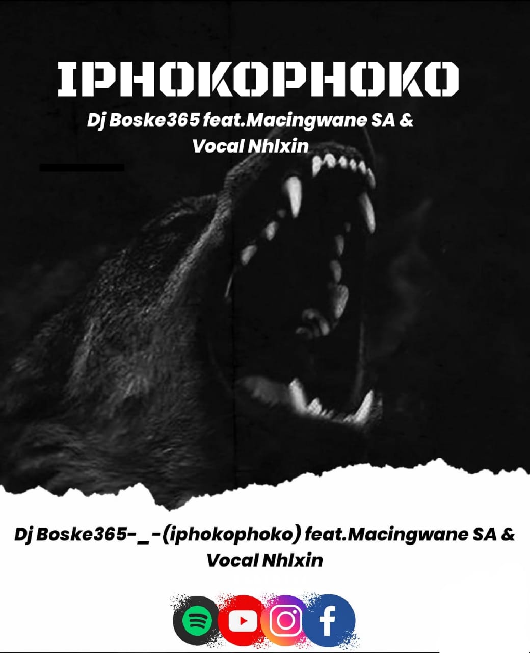 Iphokophoko - Dj Boske365 Feat.Macingwane & Vocal Nhlxin