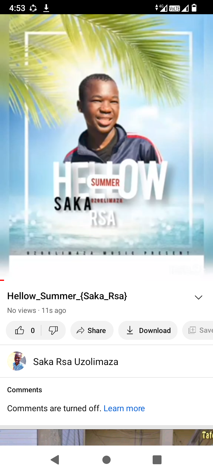 Hellow Summer - SAKA Rsa Uzolimaza