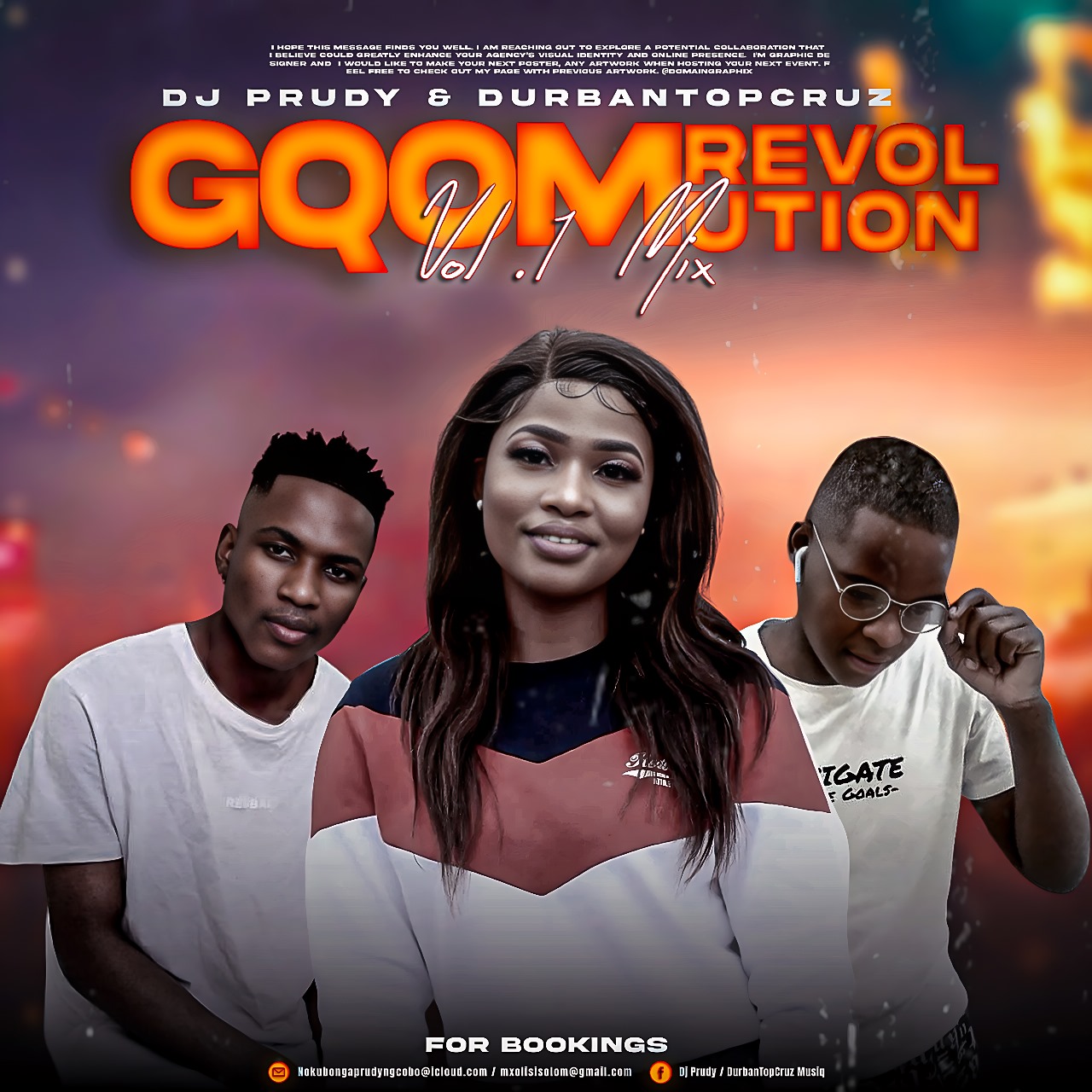 Gqom Revolution Vol.1 Mix - Dj Prudy & DurbanTopCruz
