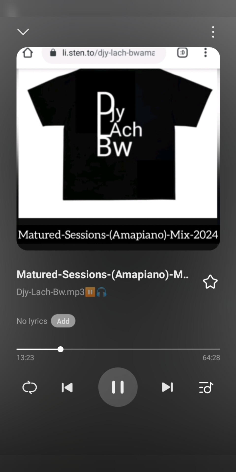 Matured-Sessions-Amapiano-Mix-2024 - Djy-Lach-Bw