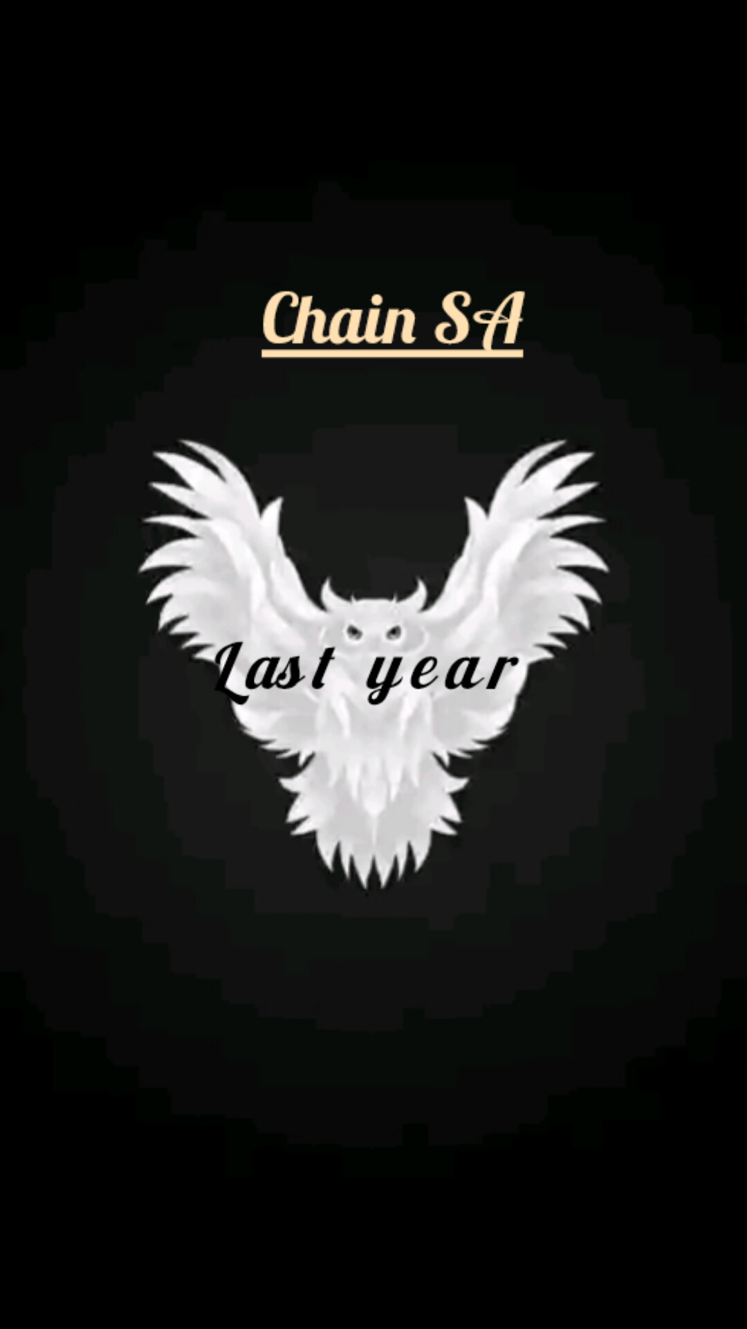 Last year - Chain-SA