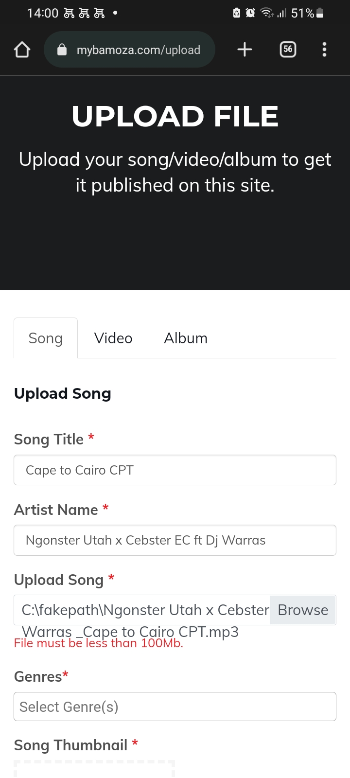 Cape to Cairo - Ngonster Utah x Cebster EC Ft Dj Warras